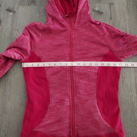 Lululemon In Flux Jacket Cranberry Reversible Size 10 - Picture 12 of 12